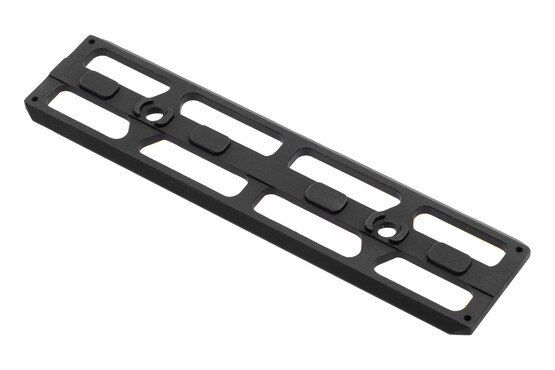 Armaspec 6" M-LOK Arca Rail has a black hardcoat anodized finish.
